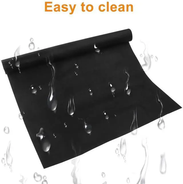 Alt view image 4 of 5 - Heavy Duty Teflon Oven Liner, 23.6"x15.7", Black