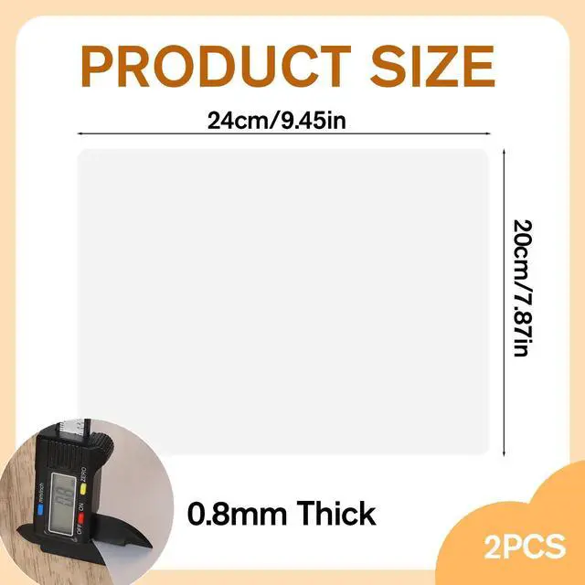 Alt view image 2 of 7 - Silicone Mats for Crafts Small, 9.45 X 7.87 In Silicone Mats for Crafts, Non-Stick Baking Mat, Small Heat Resistant Placemat