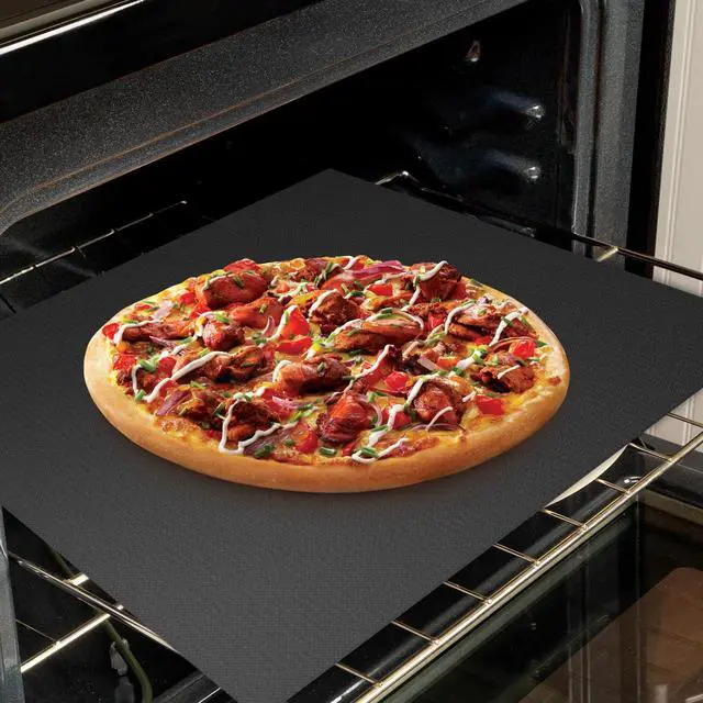 Alt view image 7 of 7 - Reusable Air Fryer Liners for Breville Smart Oven Air Fryer Pro BOV900BSS, Ninja Foodi, Non-Stick, 3x Liners + 3x Mesh