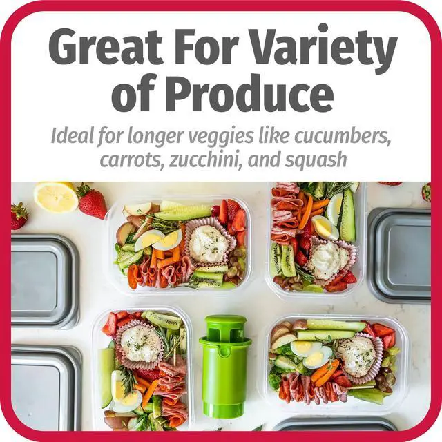 Alt view image 3 of 7 - Everyday Fruit & Veggie Divider - Quarters Smaller Fruits and Vegetables, Ideal for Meal-Prep and Sheet Pan Meals, Safe and Mess-Free Slicing