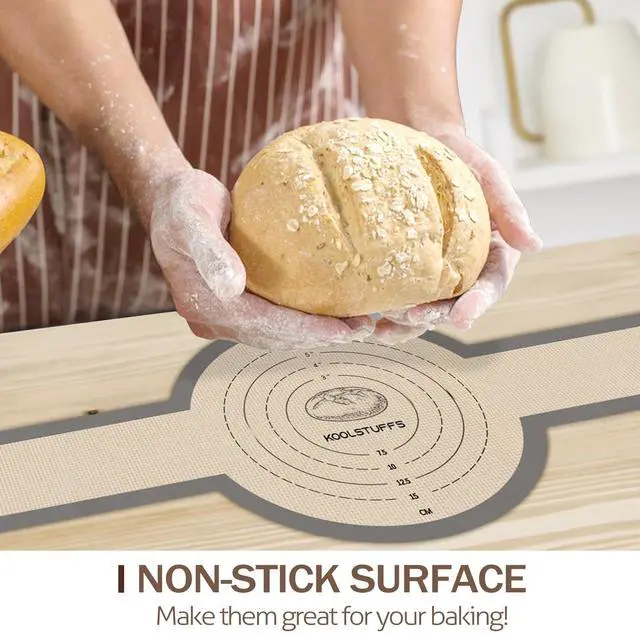 Alt view image 2 of 7 - Sourdough Silicone Bread Sling for Dutch Oven, 2 Pack