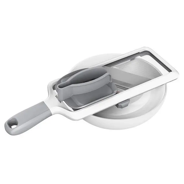 Alt view image 5 of 7 - Adjustable Handheld Mandoline Slicer for Kitchen, Ready to Use