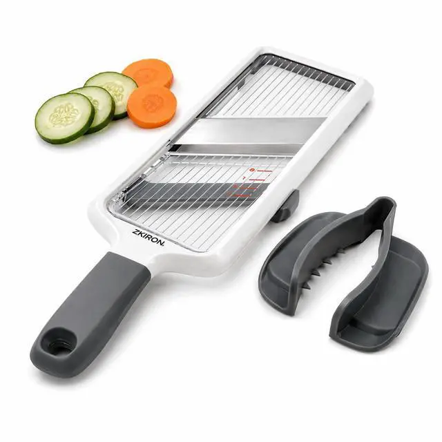 Alt view image 6 of 7 - Adjustable Handheld Mandoline Slicer for Kitchen, Ready to Use
