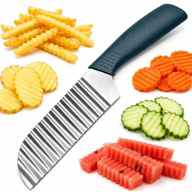 Main image of Crinkle Cut, Stainless Steel Wave Cutter