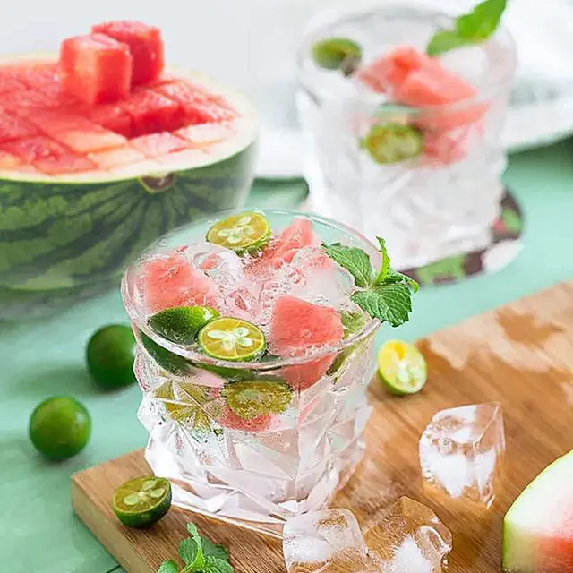 Alt view image 7 of 7 - Watermelon Cutter Slicer,Stainless Steel Watermelon Cube Cutter Quickly Safe Watermelon Knife,Fun Fruit Knives Salad Melon Baller for Kitchen Gadget