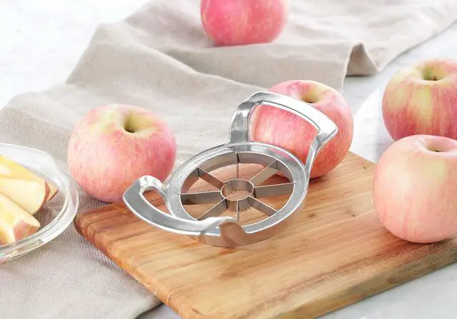 Alt view image 2 of 7 - Heavy Duty Commercial Apple Corer and Divider, Silver, Powder Coating
