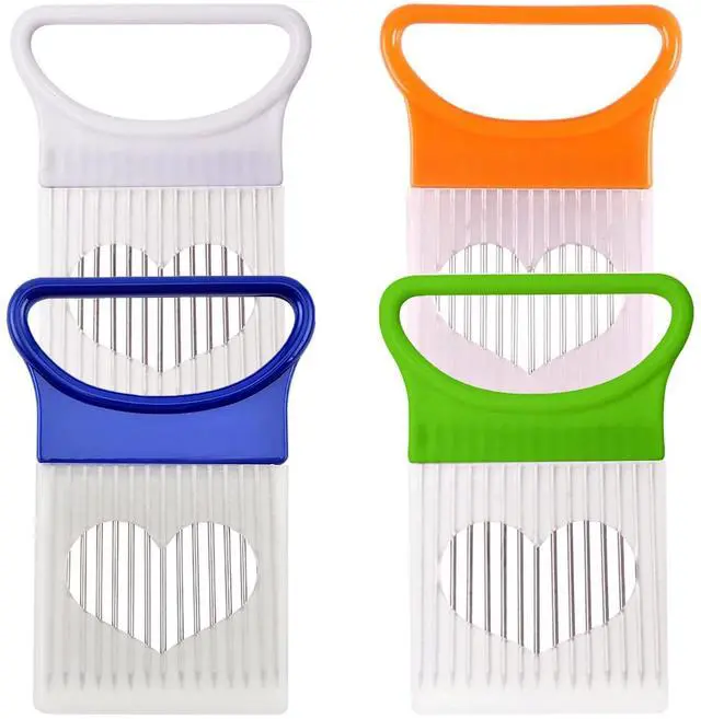 Main image of Onion Holder Slicer Stainless Steel Onion Slicer Tool for Lemon