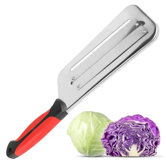Alt view image 7 of 7 - Cabbage Shredder Lettuce Chopper Lettuce Shredder - Cabbage Slicer Shredder for Sauerkraut Cabbage Cutter Lettuce Cutter - Shraded Knife Sauerkraut Cutter Cabbage Cutting rallador de repollo