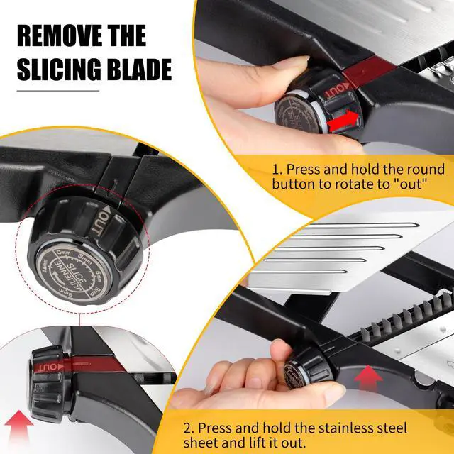 Alt view image 5 of 7 - Mandoline Slicer for Kitchen, 7-in-1 Adjustable Vegetable Slicer