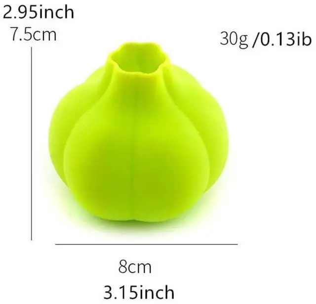 Alt view image 3 of 7 - Silicone Garlic Peeler Garlic Skin Remover Keeper Easy Quick to Peel2 PCS Garlic Cloves Automatic Garlic Skin Remover Keeper Garlic Roller Peeling funny kitchen tools