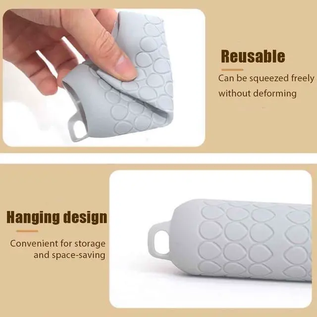 Alt view image 5 of 7 - Garlic Peeler Skin Remover Roller Keeper,Easy Quick to Peeled Garlic Cloves with Silicone Tube Roller Garlic Peeling Kitchen Tool