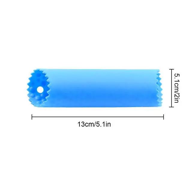 Alt view image 3 of 5 - Silicone Garlic Peeler, Garlic Peeler Skin Remover Roller Keeper, Garlic Tube Rollers Skin Remover (Yellow, Green, Blue)