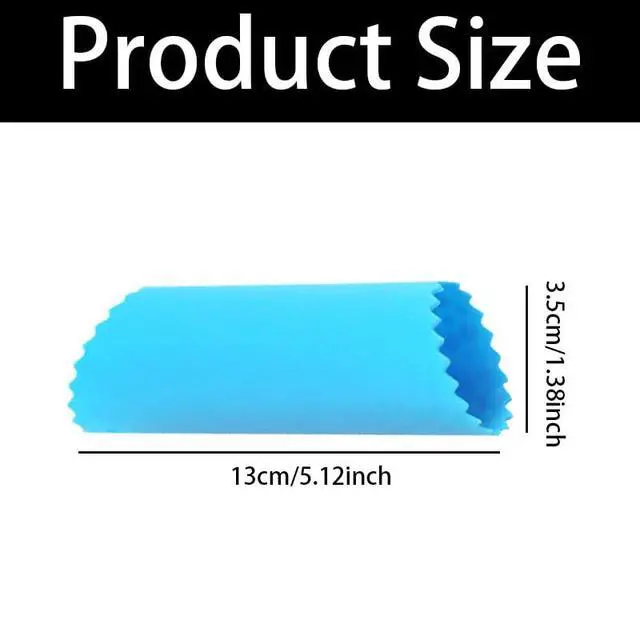 Alt view image 2 of 5 - 5 Pcs Silicone Garlic Peeler Tube, Garlic Peeler Skin Remover Roller - Easy-Use Kitchen Tool for Peeling Garlic