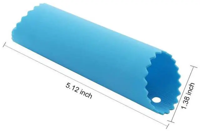 Alt view image 2 of 7 - Silicone Garlic Peeler Tube Rollers Skin Remover, Garlic Roller Peeling Tube Tool for Useful Kitchen Tools (Blue,Green)