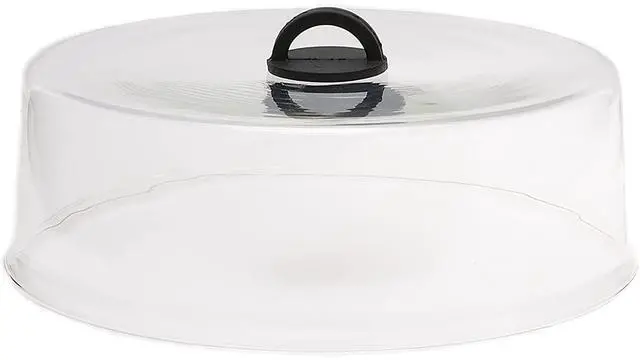 Main image of Tall Microwave Tempered Borosilicate Glass Plate Cover 10 x 4