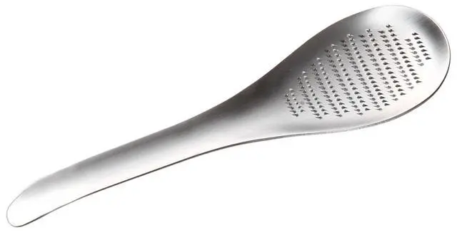 Main image of Stainless Steel Ginger Grater Spoon Lime Lemon Zester Cheese Grater Wasabi Ginger Stainless Garlic Press Grinding Gadget