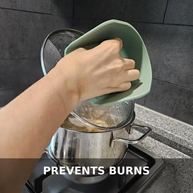 Alt view image 4 of 5 - Silicone Pot Lid Holder for Cooking, Heat Resistant