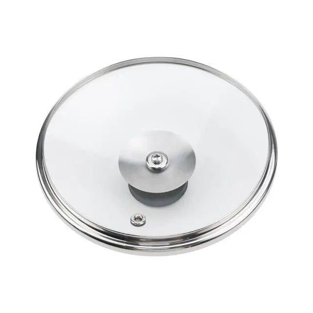 Alt view image 3 of 7 - Inch Universal Tempered Pot Lid Glass Covers for Frying Pan