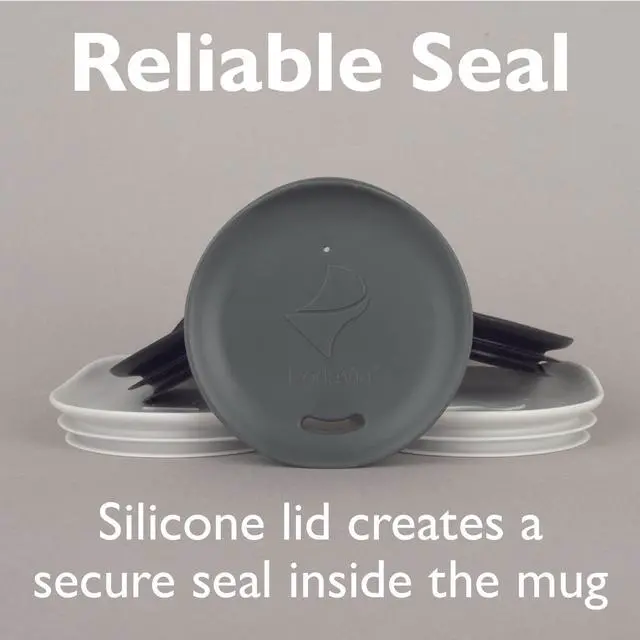 Alt view image 5 of 7 - Reusable, Dishwasher-Safe Silicone Lid for Coffee Cups and Mugs