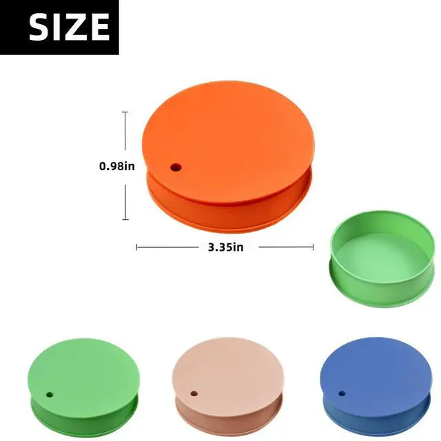 Alt view image 4 of 6 - Drink Covers for Alcohol Protection Cup Covers for Drinks Silicone Lids Straw Cover 4 Colors, Gifts for Daughters, College Girls and Women