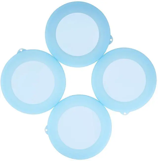 Main image of Silicone Lids for Corelle Vitrelle 428-PC 28-Oz Soup/Cereal Bowls, Freezer & Microwave & Dishwasher Safe (Bowl not included)
