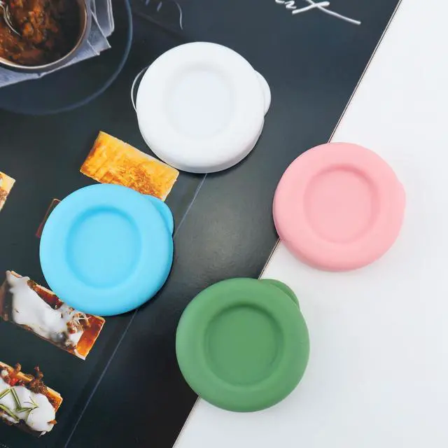 Alt view image 6 of 6 - Silicone Milk Bottle Caps for 48mm Diameter Jug, Reusable Glass Milk Bottle Lids Durable Replacement Tops Fit for Most 1-quart, Half-gallon, 64oz, 2L Sizes, Dishwasher Safe