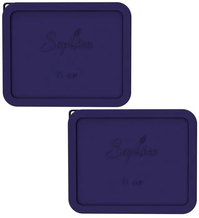 Main image of Cup Silicone Replacement Rectangle Lids for Pyrex Glass 7212-PC