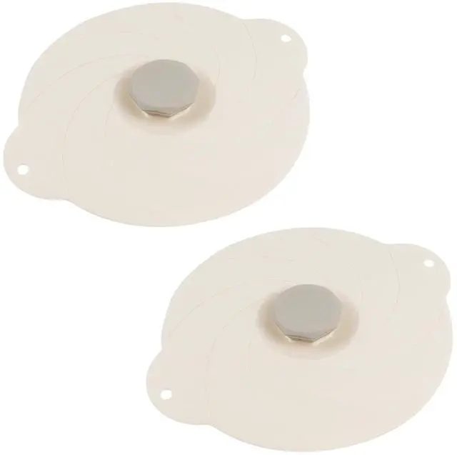 Main image of Silicone Bowl Lids, 8 Inch Round Silicone Storage Cover Lids for Pots, Cups and Bowls