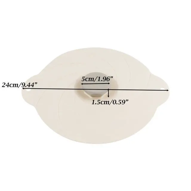 Alt view image 2 of 7 - Silicone Bowl Lids, 8 Inch Round Silicone Storage Cover Lids for Pots, Cups and Bowls