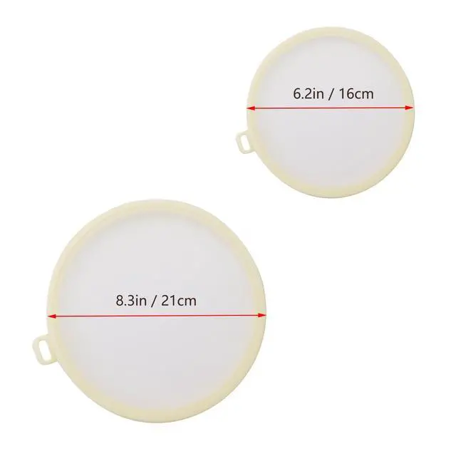 Alt view image 2 of 6 - Food Cover Reusable Suction Seal Covers for Bowls, Pots, Cups