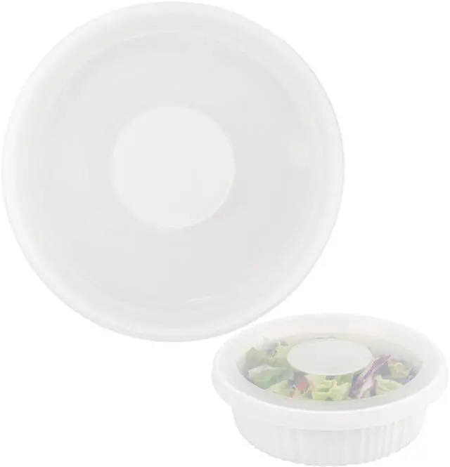 Main image of Silicone Lids for CorningWare 2.5 Quart Round Dish, 1 Pack Reusable Covers for CorningWare FS-1 2.5 Quart French White Baking Dish (Dish not Included) Dishwasher & Microwave & Freezer Safe