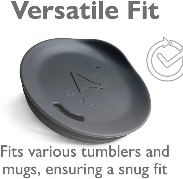 Alt view image 4 of 7 - Reusable, Dishwasher-Safe Silicone Lid for Coffee Cups and Mugs