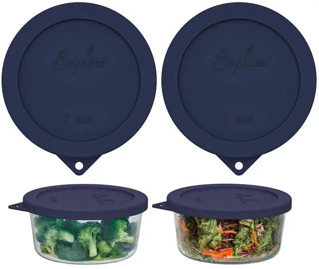 Main image of Cup Round Silicone Lid Replacement for Pyrex&AnchorHocking 7402-PC