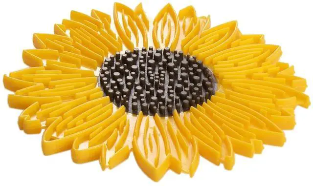 Main image of Silicone Sunflower Trivet, 6-Inch