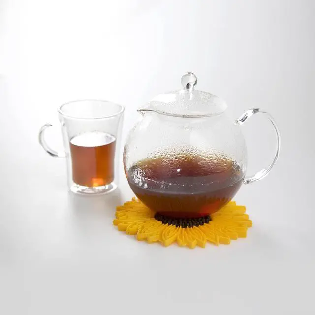 Alt view image 2 of 7 - Silicone Sunflower Trivet, 6-Inch