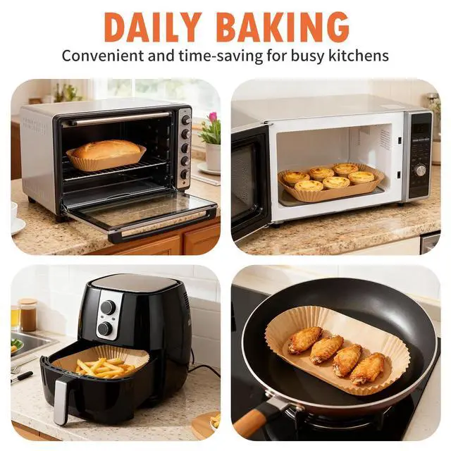 Alt view image 4 of 6 - Loaf Pan Liners,320pcs Bread Pan Liners for Baking 9x5inch,Loaf Pans Parchment Liners,Non-Stick Disposable Parchment Paper for Loaf Pans