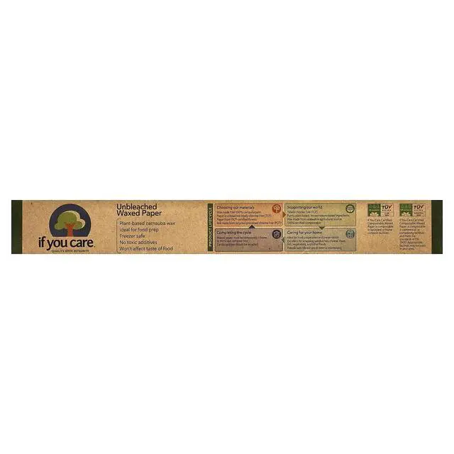 Alt view image 2 of 3 - All Natural Unbleached Waxed Paper 75 Sq Ft (Pack of 4)