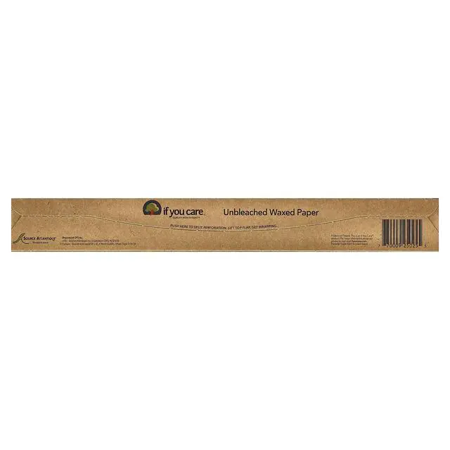 Alt view image 3 of 3 - All Natural Unbleached Waxed Paper 75 Sq Ft (Pack of 4)