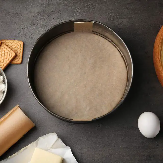 Alt view image 4 of 7 - Round Parchment Paper Precut Cake Pan Liners with Lift Tabs