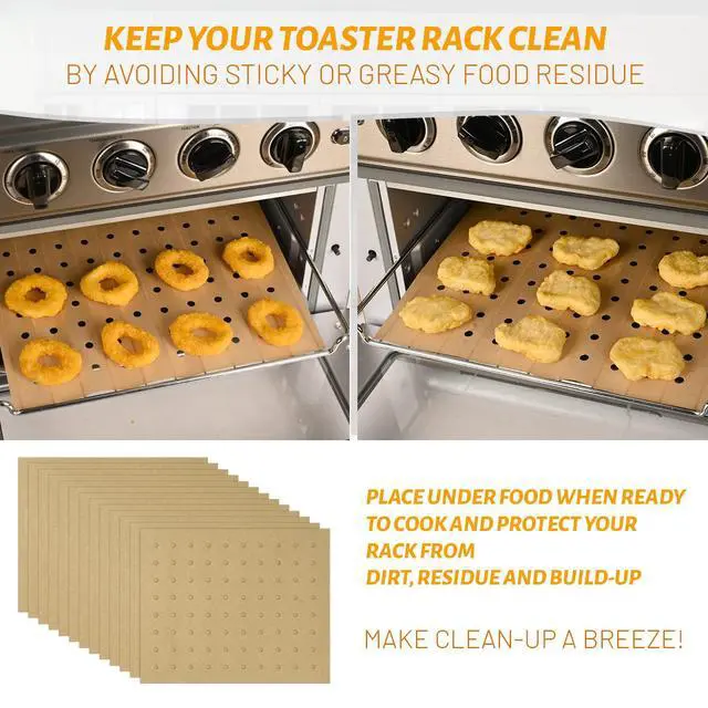 Alt view image 3 of 6 - Air Fryer Oven Liners, 13 x 12 inch Parchment Paper