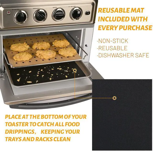 Alt view image 4 of 6 - Air Fryer Oven Liners, 13 x 12 inch Parchment Paper