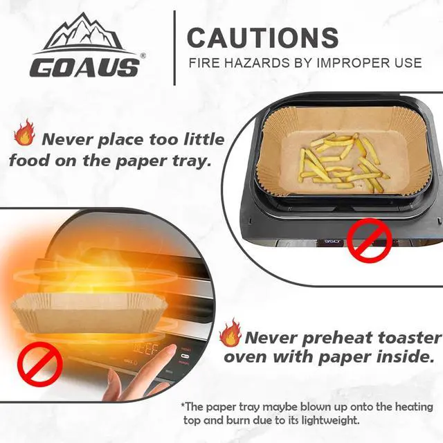 Alt view image 6 of 6 - Parchment Paper Liners 150 Pcs for Ninja Foodi Smart XL, Air Fryer Liners Disposable Rectangle Accessories Fit Ninja Grill FG551/DG551/IG651