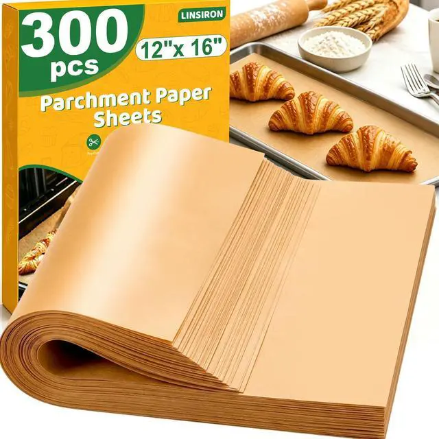 Main image of Parchment Paper Sheets for Baking,12x16 Inch Baking Paper