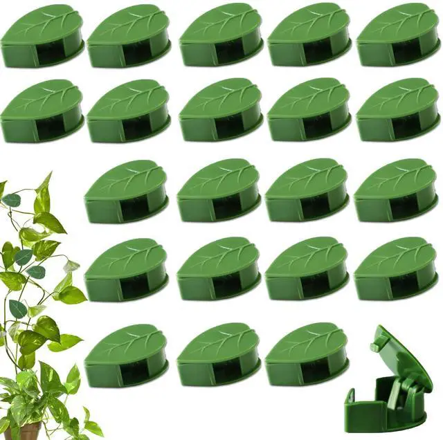 Main image of Plant Wall Clips with 72 Pieces Acrylic Adhesive Sticker - Plant Climbing Wall Fixture Clips Plant Fixer Invisible Wall Vines Fixing Clips Self-Adhesive Hook Plant Clips