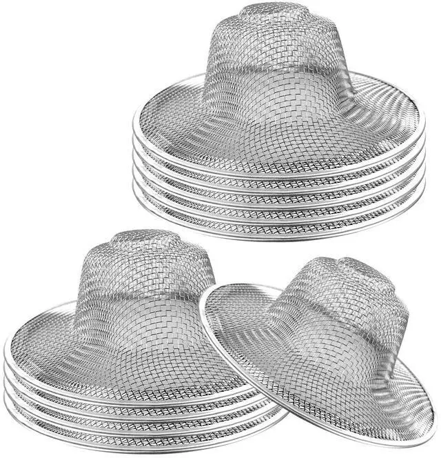 Main image of Mesh Sink Strainer, 4.5" Diameter Stainless Steel Slop Basket Filter Trap, Metal Kitchen Drain Strainer, Hair Basket Drain - Fits Most Kitchen Sinks, Bathroom Sinks,Shower Drains,Floor Drain