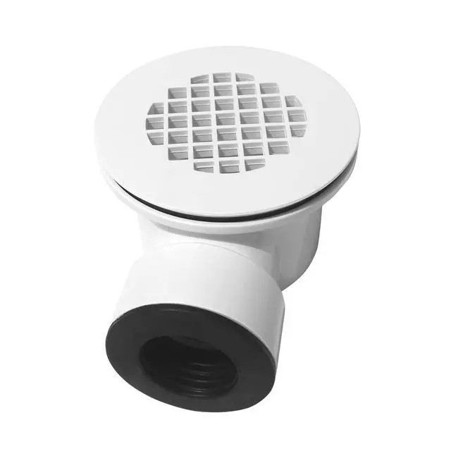 Alt view image 2 of 6 - PVC 2''Side Outlet Drain Assemblyfor Low Profile Shower Drain Trap and Shower Base Drain.
