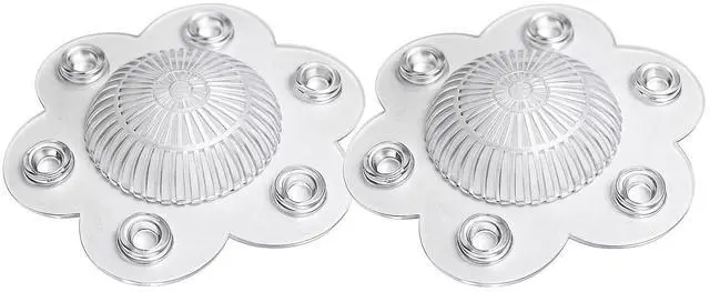 Main image of Catcher Drain Cover 5" Dome-Shaped Soft PVC with 6 Suction Cups Clear Hair Stopper for Shower & Bathtub Drains Prevents Clogs Without Blocking Water Flow