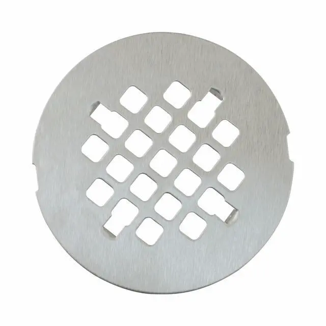 Main image of OD Brushed Nickel Shower Drain Cover,Round Shower Floor Drain
