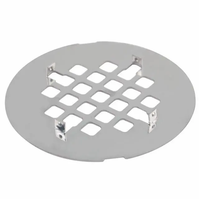 Alt view image 6 of 6 - OD Brushed Nickel Shower Drain Cover,Round Shower Floor Drain