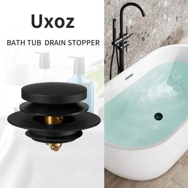 Alt view image 2 of 7 - Bathtub Drain Stopper, Tub Plug for 1.5"-1.72" Regular Drains